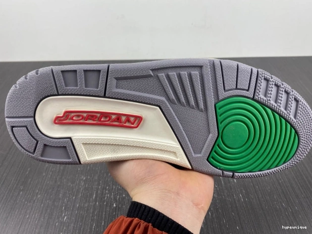 HYPE CK9246-136 Jordan 3 Lucky Retro (W) Green 0724